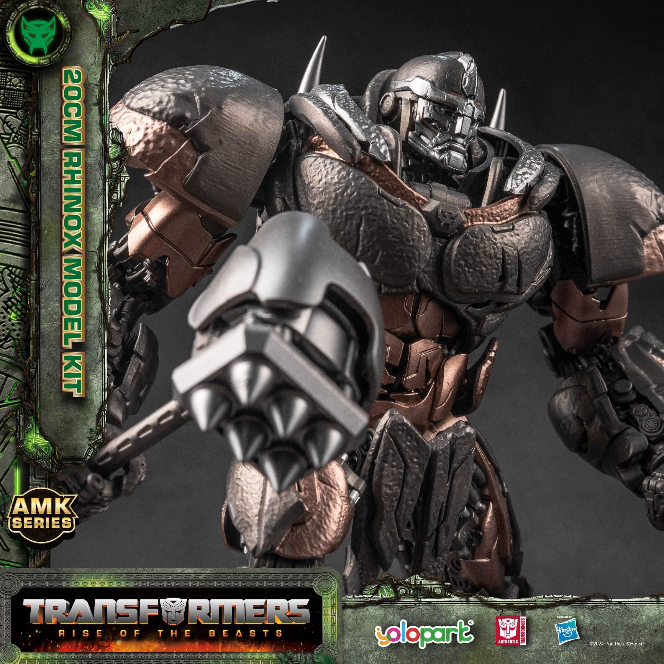 Transformers: Rise of the Beasts - 20cm Rhinox Model Kit - AMK Series - Image 18