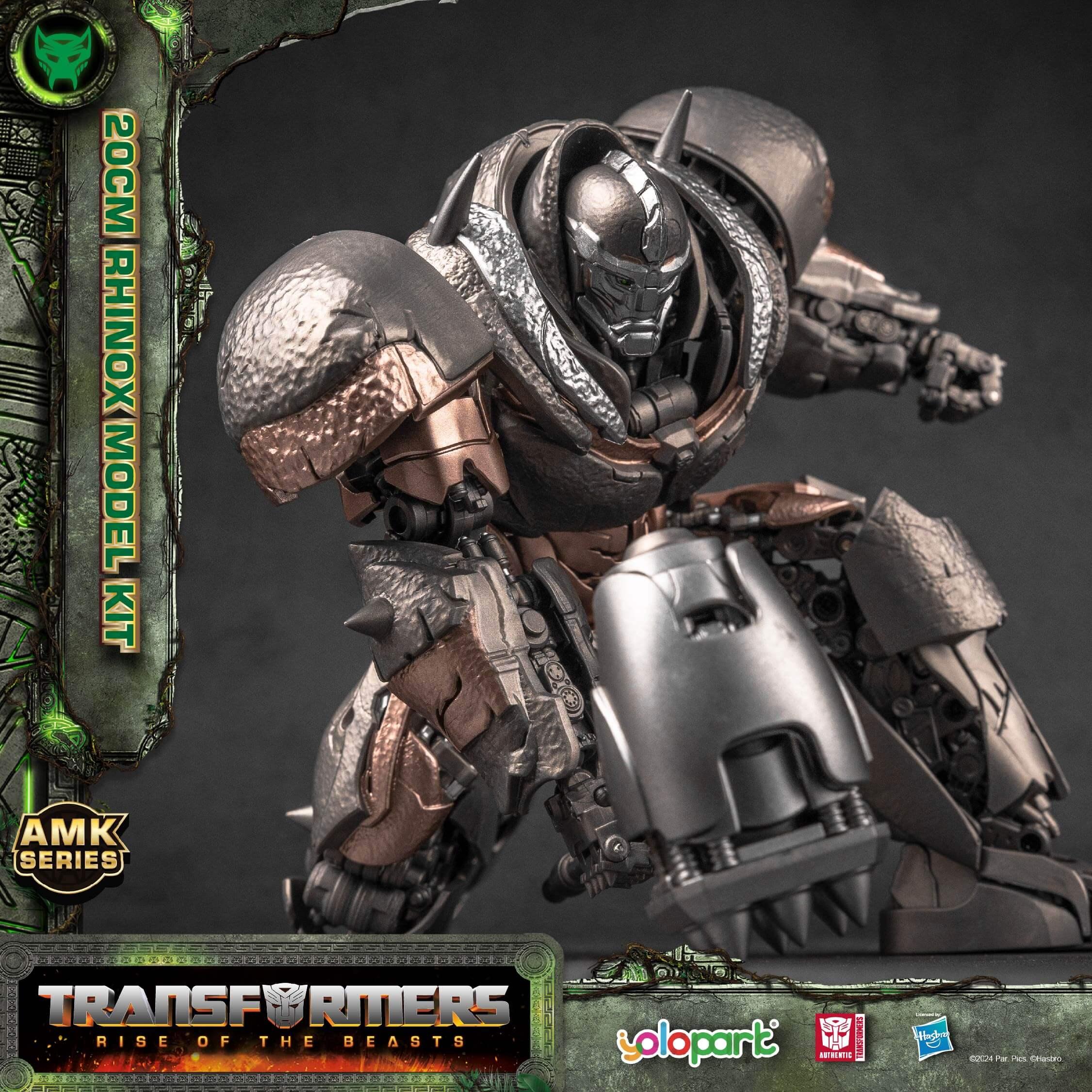 Transformers: Rise of the Beasts - 20cm Rhinox Model Kit - AMK Series - Image 19