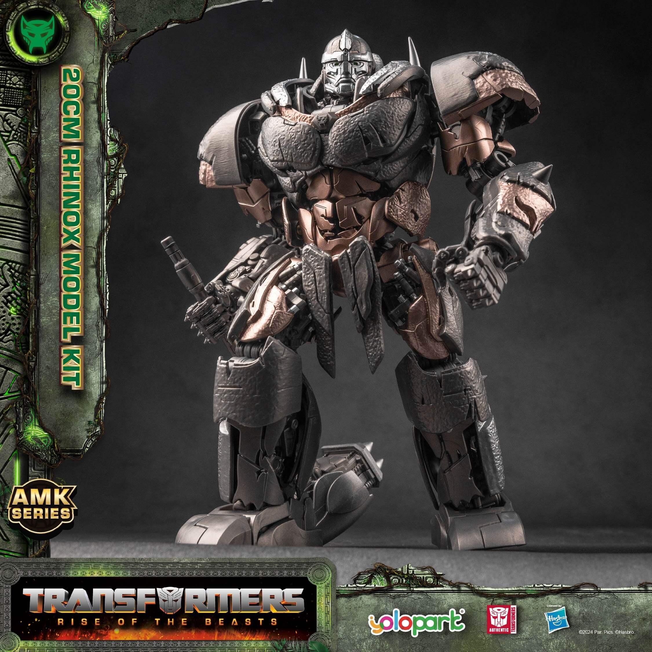 Transformers: Rise of the Beasts - 20cm Rhinox Model Kit - AMK Series - Image 20