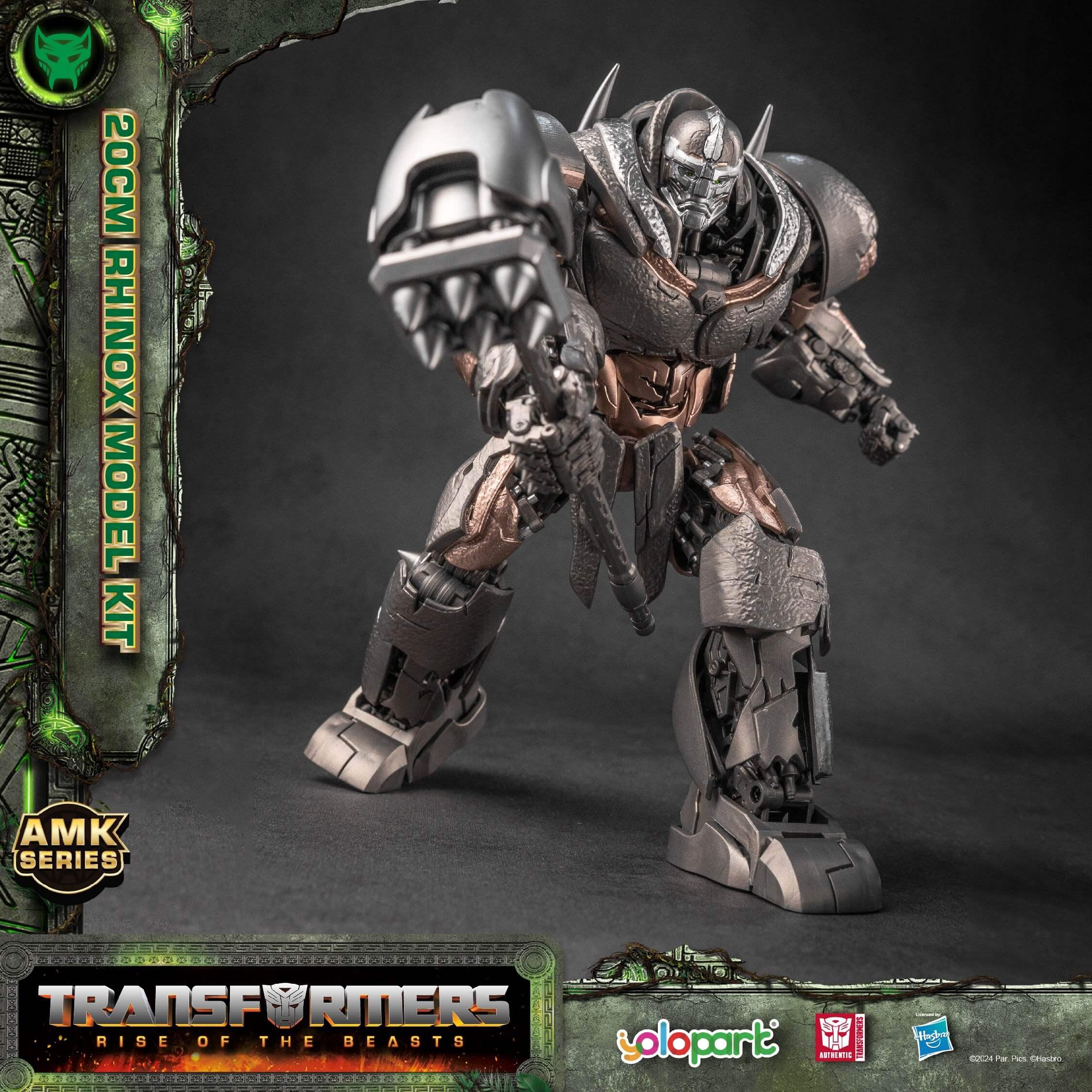 Transformers: Rise of the Beasts - 20cm Rhinox Model Kit - AMK Series - Image 5