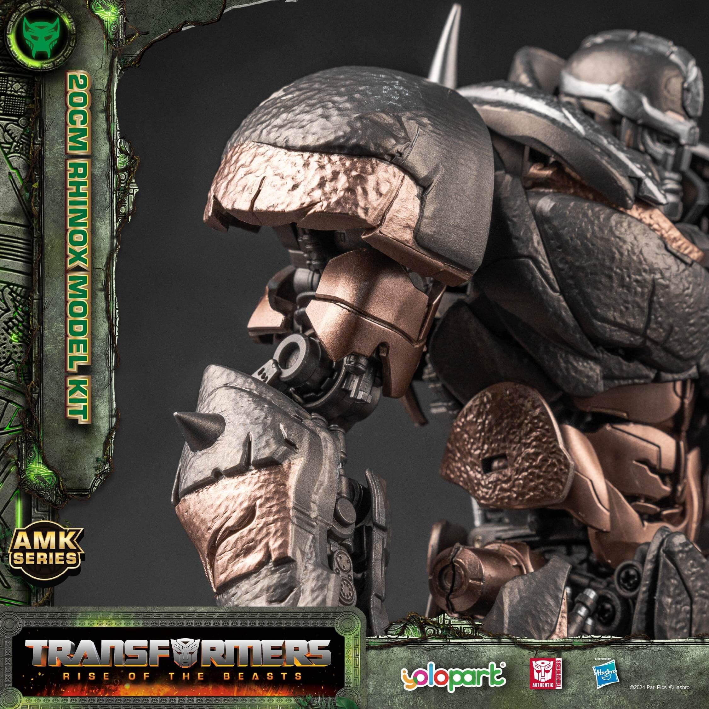 Transformers: Rise of the Beasts - 20cm Rhinox Model Kit - AMK Series - Image 6