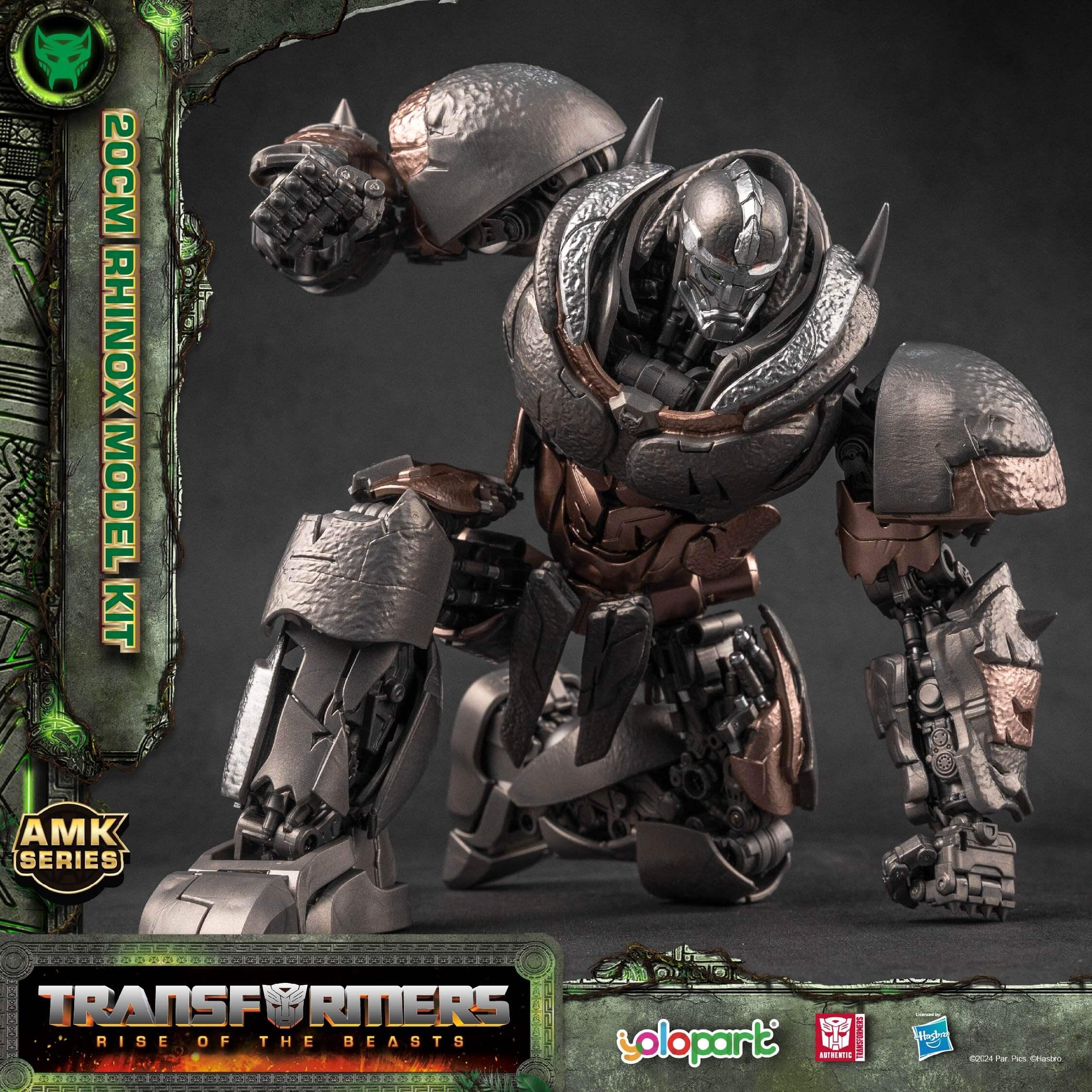 Transformers: Rise of the Beasts - 20cm Rhinox Model Kit - AMK Series - Image 8