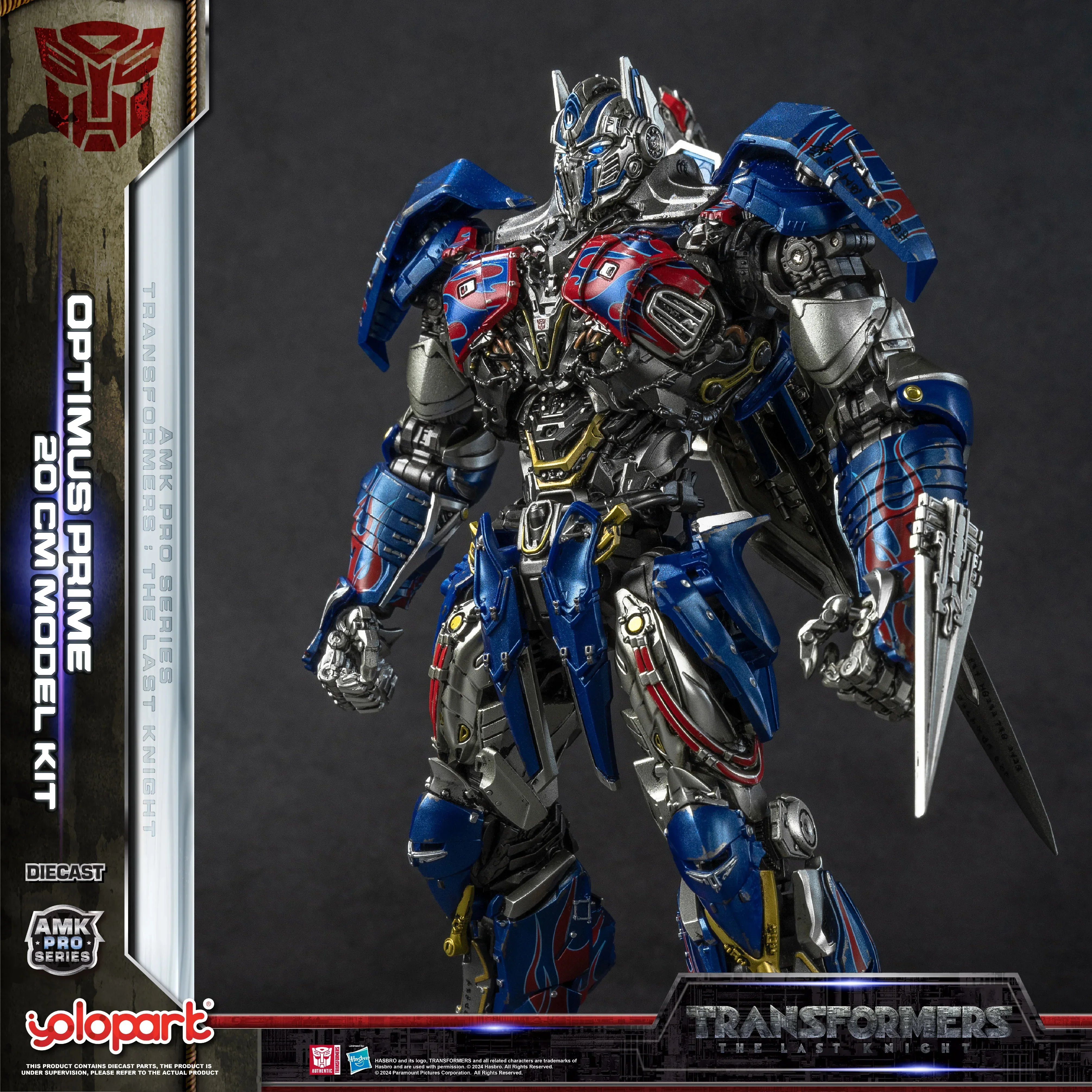 Transformers: The Last Knight - 20cm Optimus Prime Model Kit - AMK PRO Series - Image 11