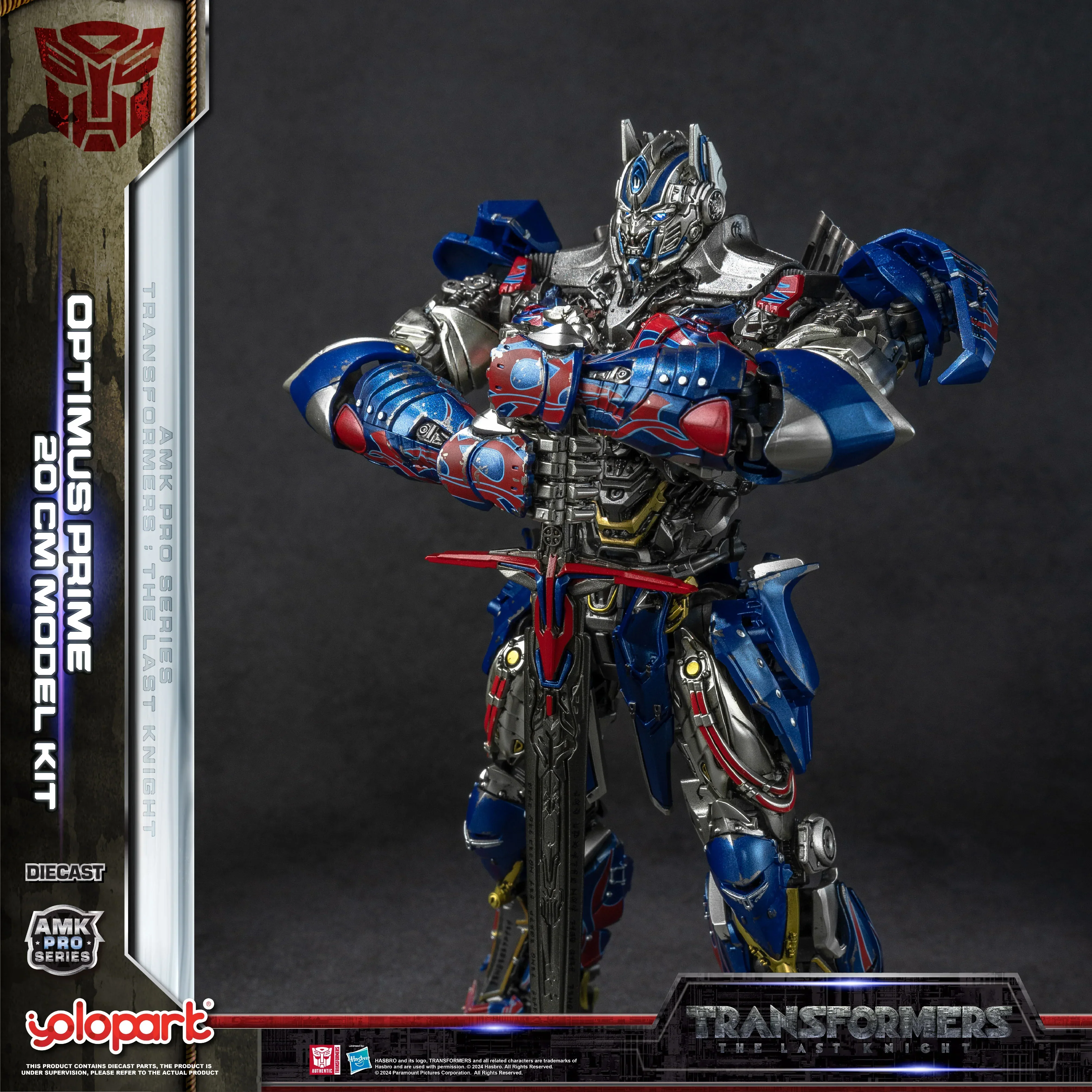 Transformers: The Last Knight - 20cm Optimus Prime Model Kit - AMK PRO Series - Image 15