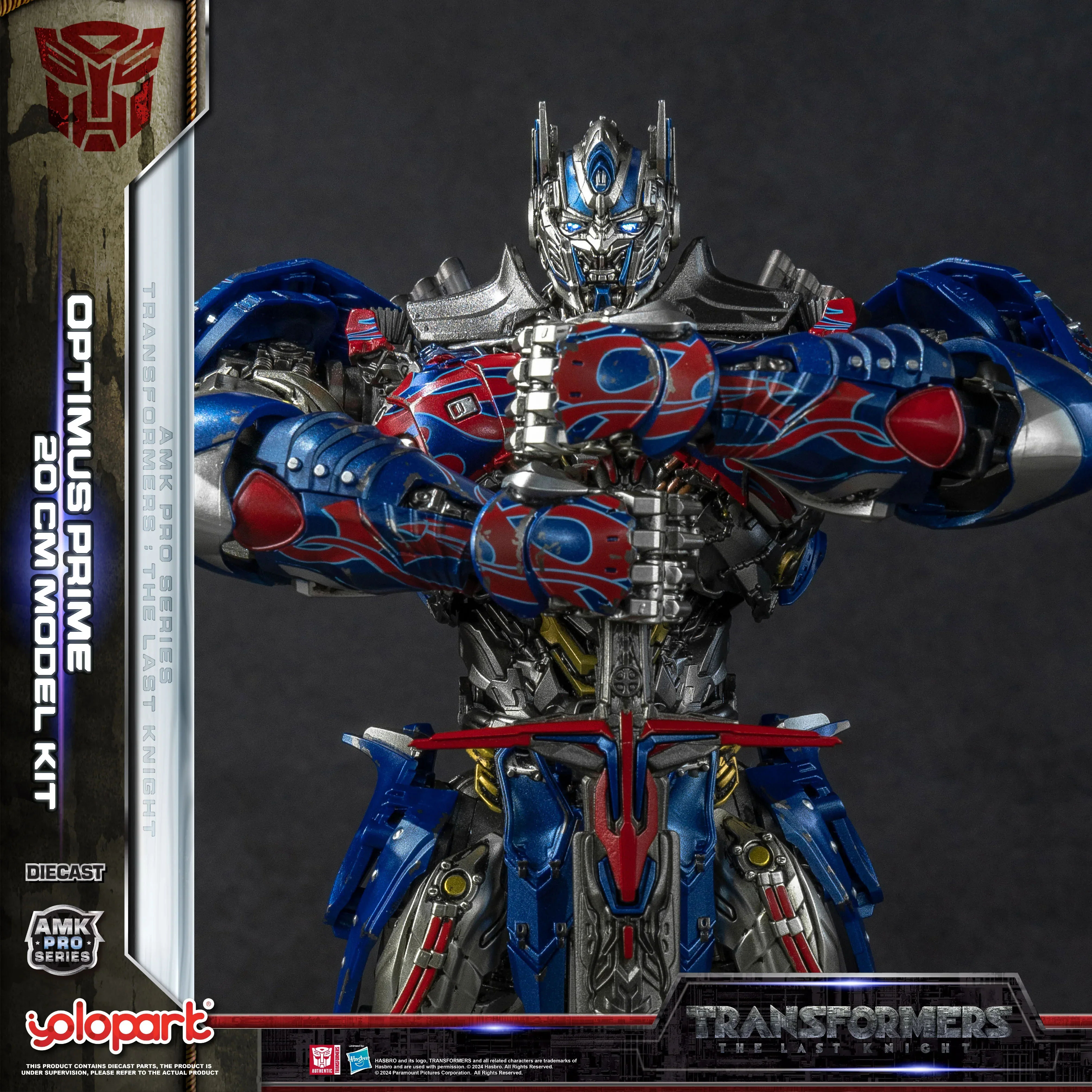 Transformers: The Last Knight - 20cm Optimus Prime Model Kit - AMK PRO Series - Image 16