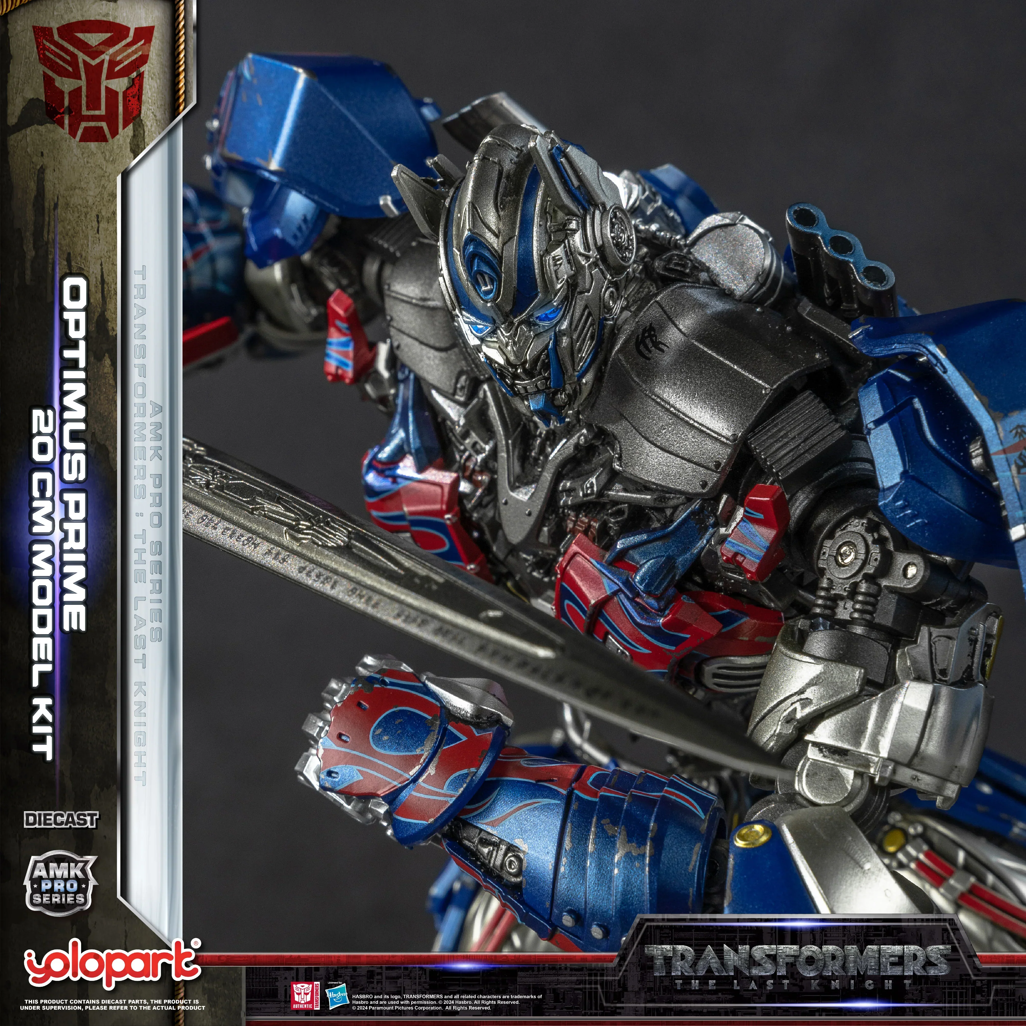 Transformers: The Last Knight - 20cm Optimus Prime Model Kit - AMK PRO Series - Image 19