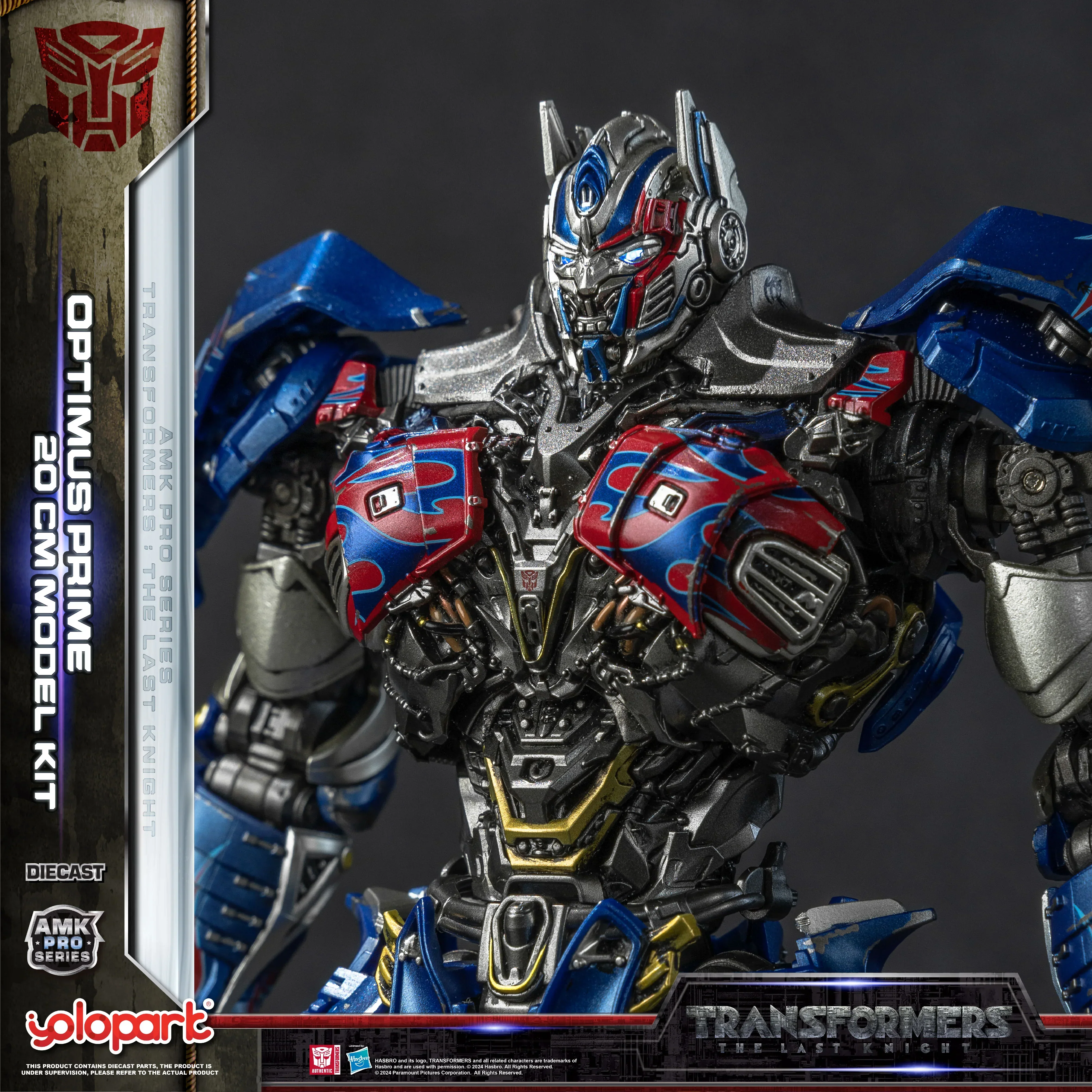 Transformers: The Last Knight - 20cm Optimus Prime Model Kit - AMK PRO Series - Image 22