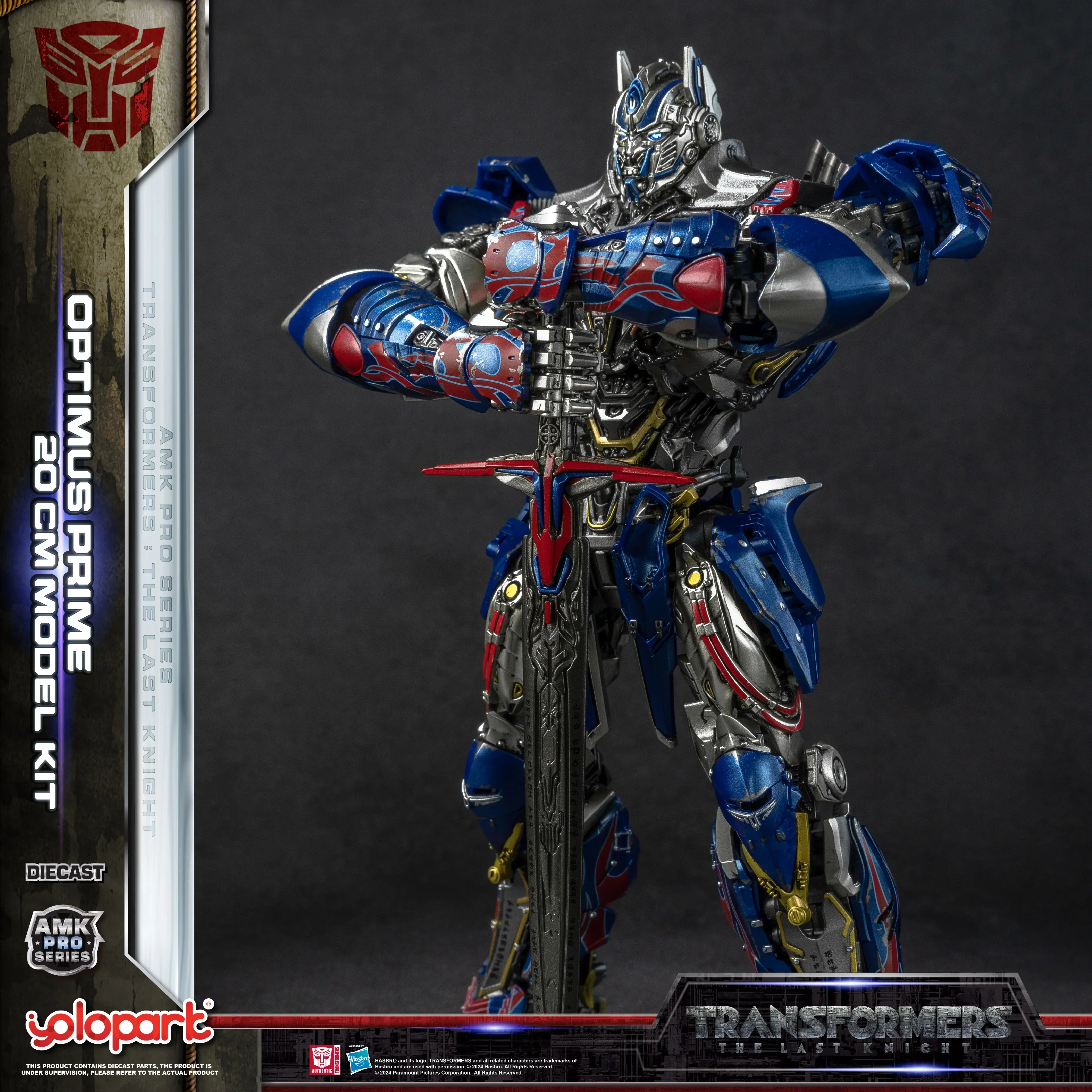 Transformers: The Last Knight - 20cm Optimus Prime Model Kit - AMK PRO Series - Image 29