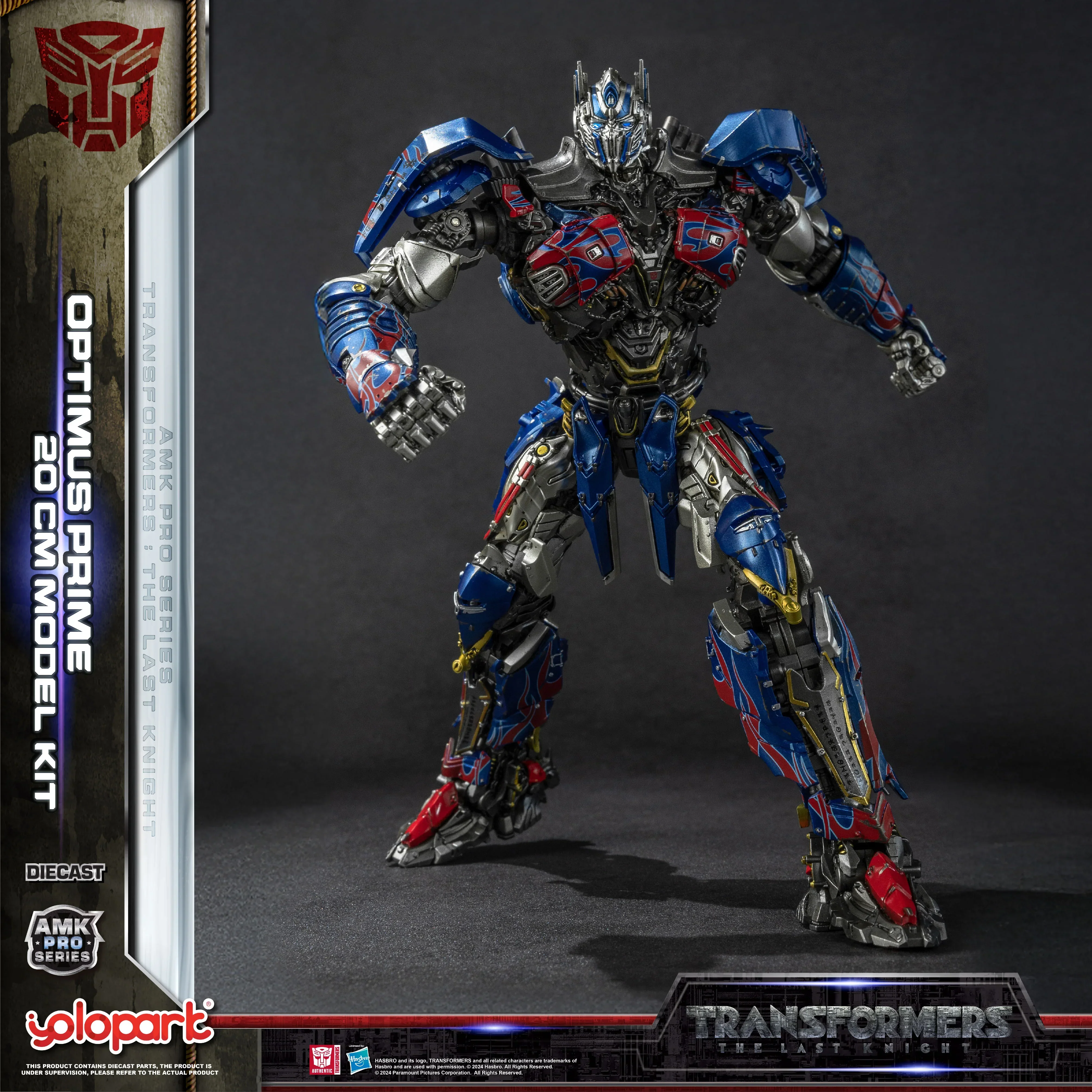 Transformers: The Last Knight - 20cm Optimus Prime Model Kit - AMK PRO Series - Image 30