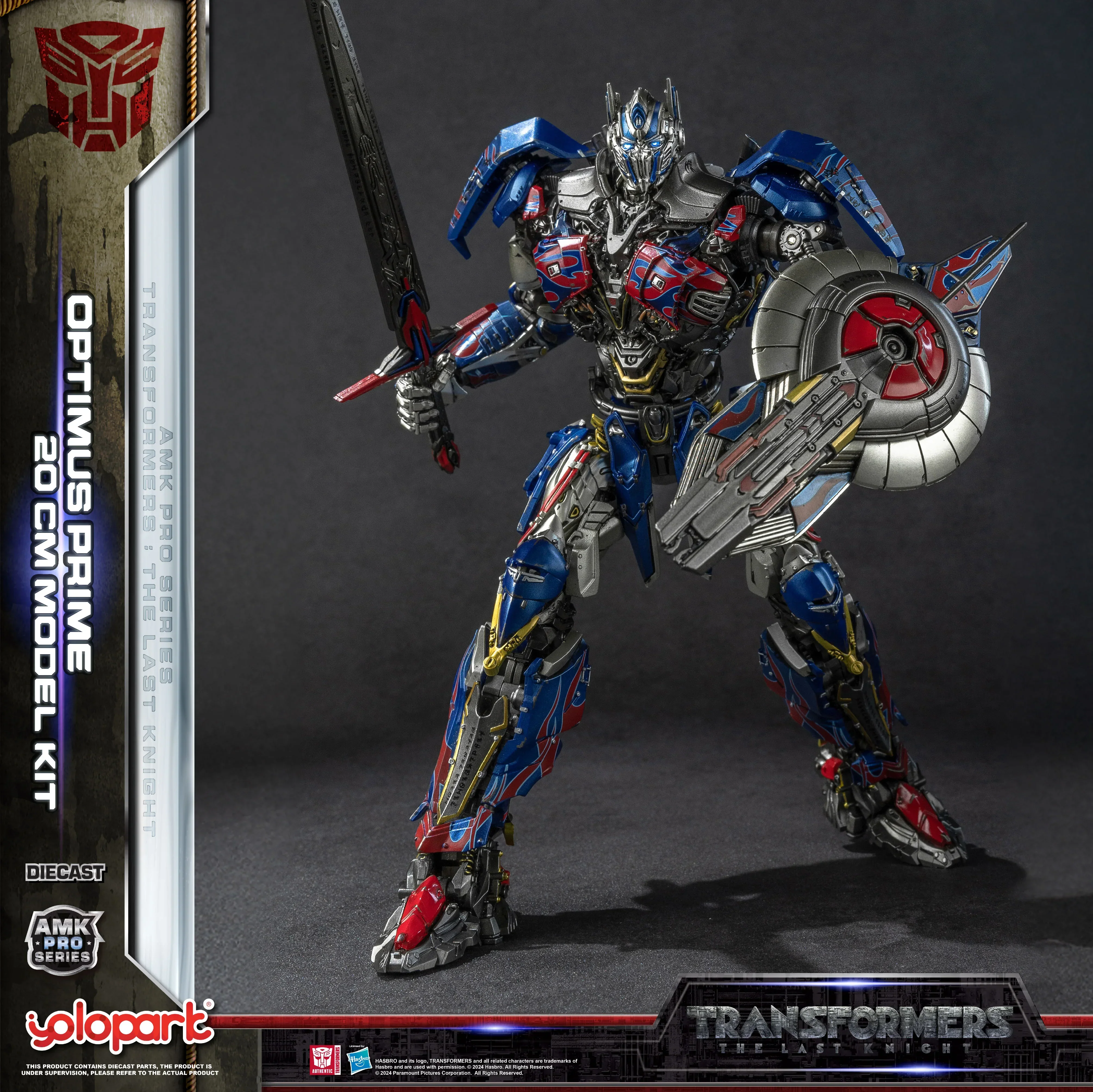 Transformers: The Last Knight - 20cm Optimus Prime Model Kit - AMK PRO Series - Image 33