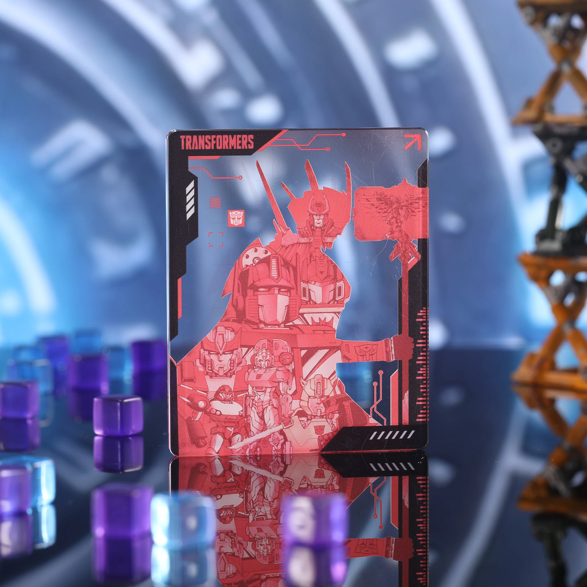 Transformers Character Acrylic Transparent Card - Image 4