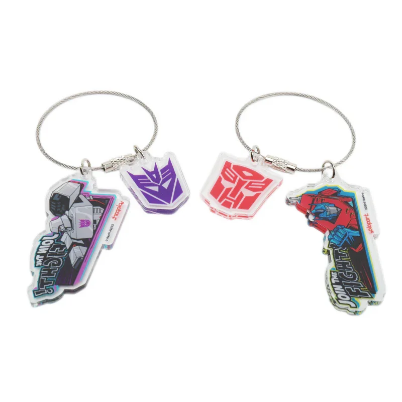 Transformers G1 Acrylic Keychain - Optimus Prime & Megatron - Image 4