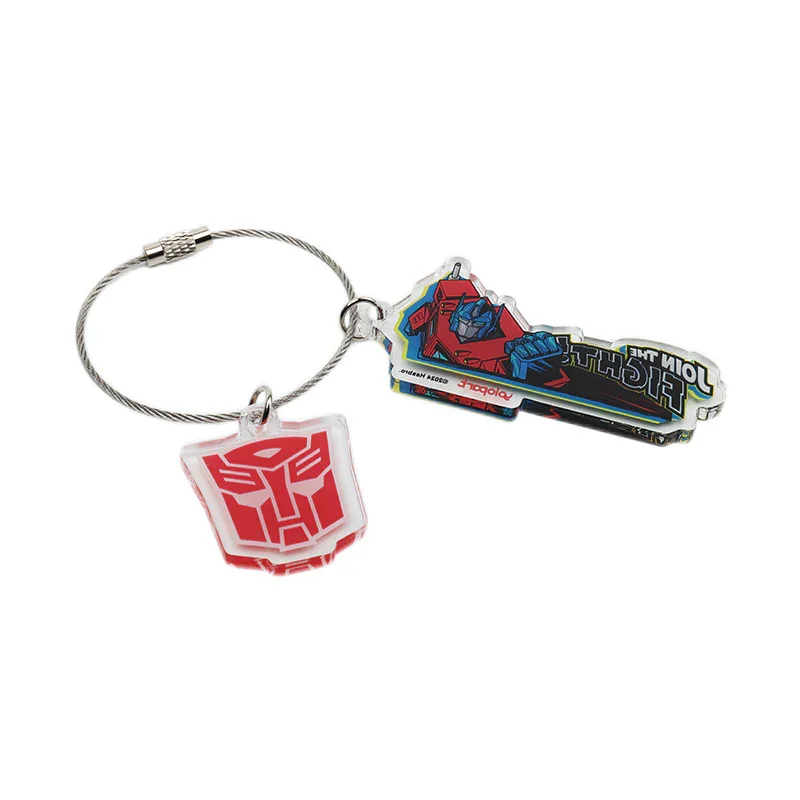 Transformers G1 Acrylic Keychain - Optimus Prime & Megatron - Image 8