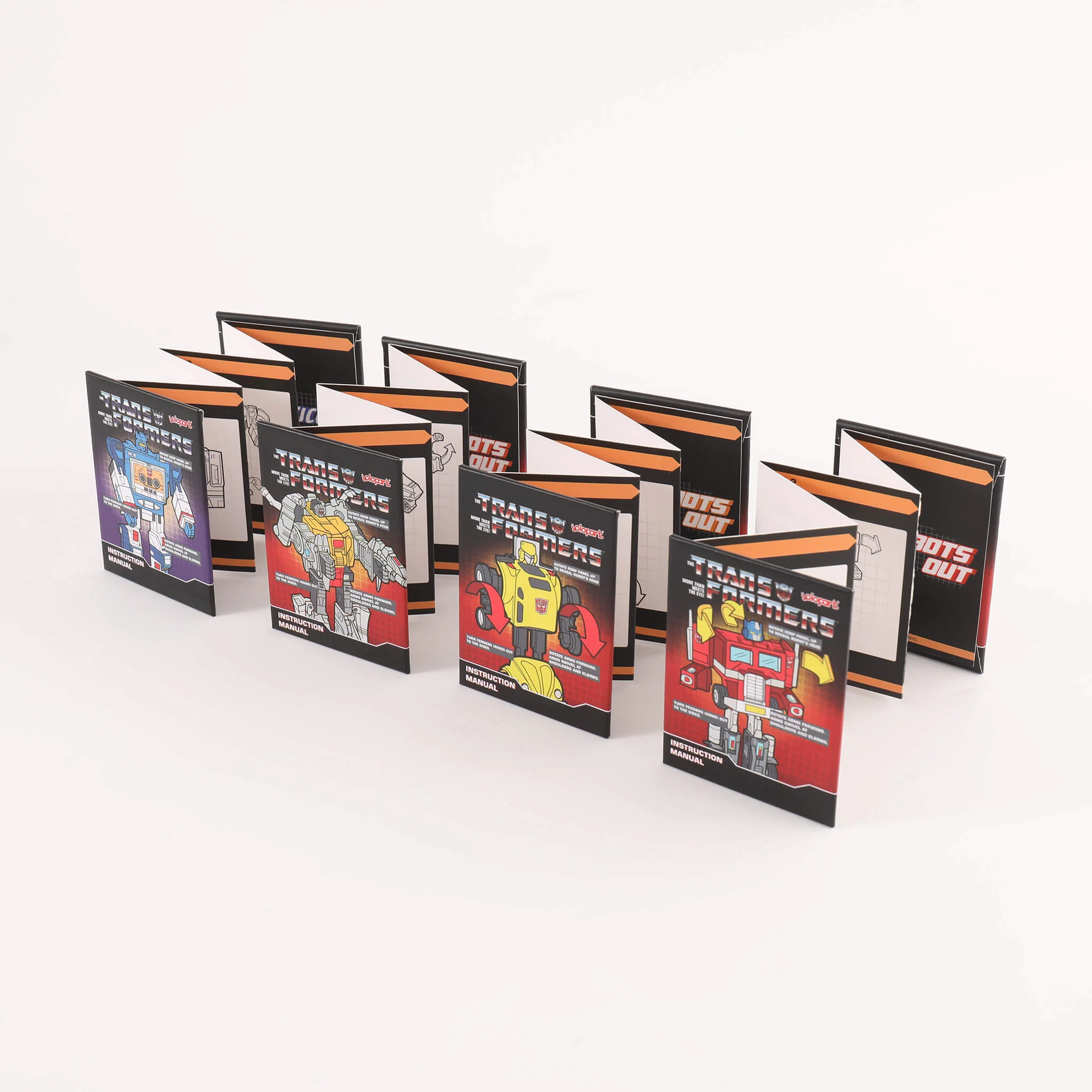 Transformers G1 Character Folding Book Fridge Magnet - Image 15