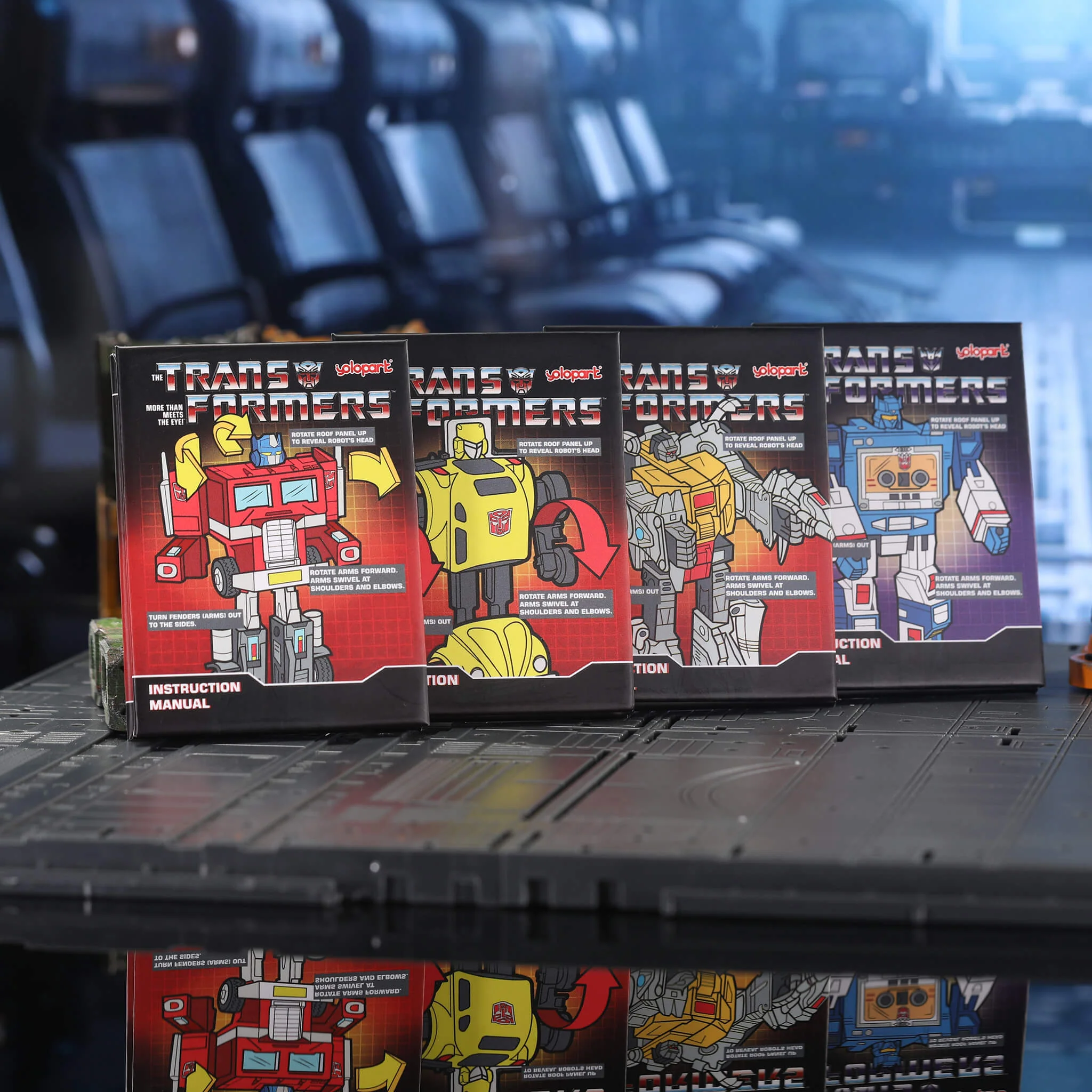 Transformers G1 Character Folding Book Fridge Magnet - Image 2