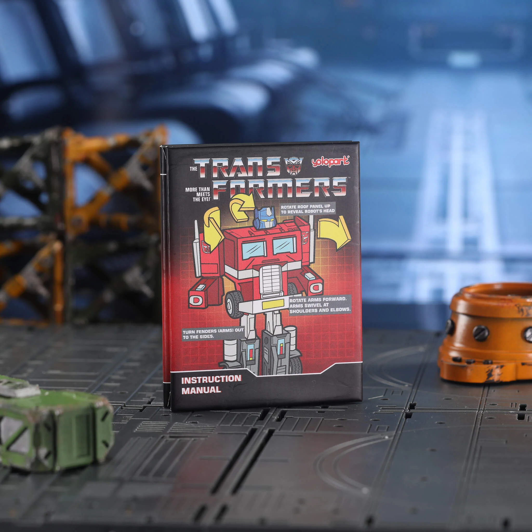 Transformers G1 Character Folding Book Fridge Magnet - Image 3