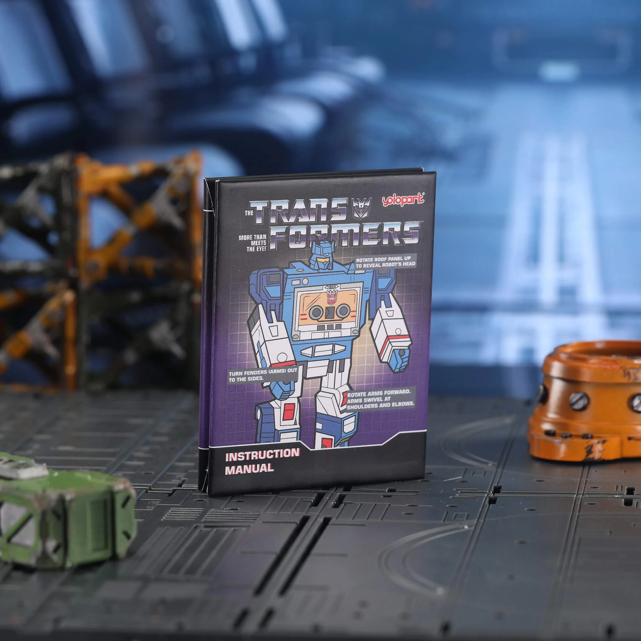 Transformers G1 Character Folding Book Fridge Magnet - Image 9