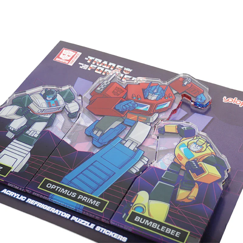 Transformers G1 Acrylic Magnets Set (3pcs) - Image 7