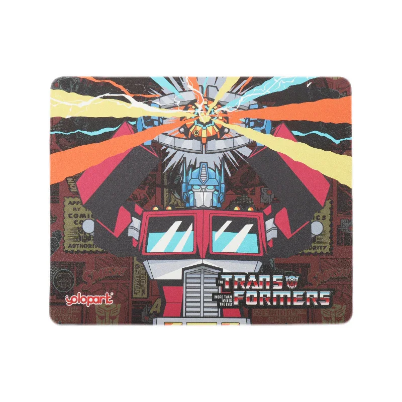 Transformers G1 Mouse Pad - Optimus Prime & Megatron - Image 2