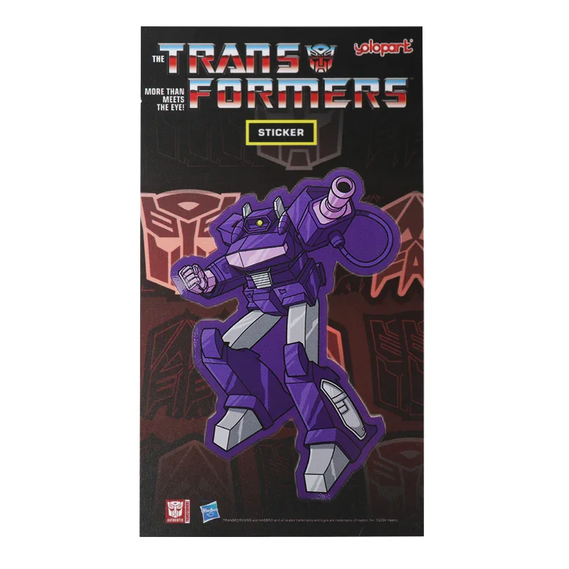 Transformers G1 Small Waterproof Stickers (12pcs ) - Image 20
