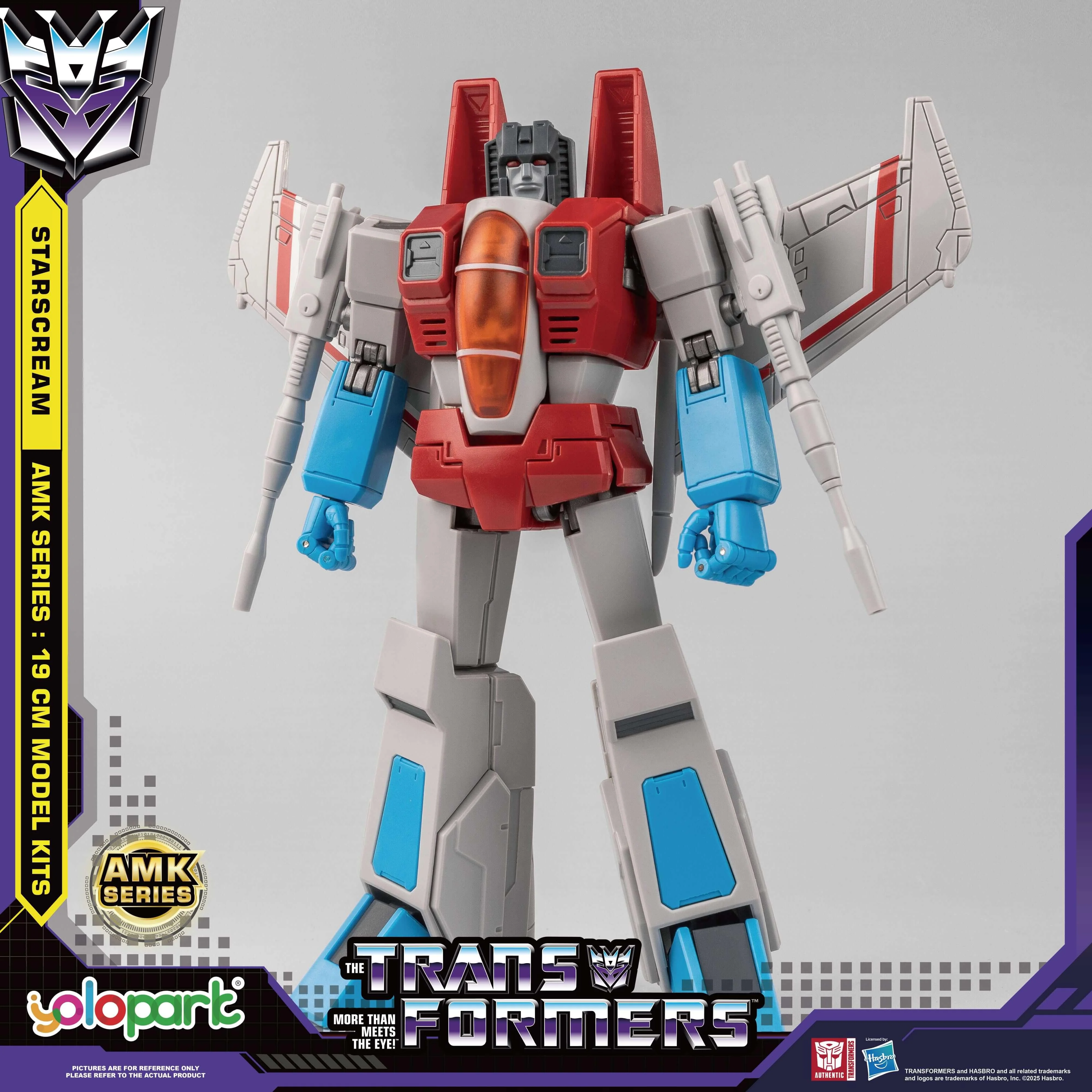 Transformers: Generation 1 - 19cm Starscream Model Kit - AMK Series - Image 10