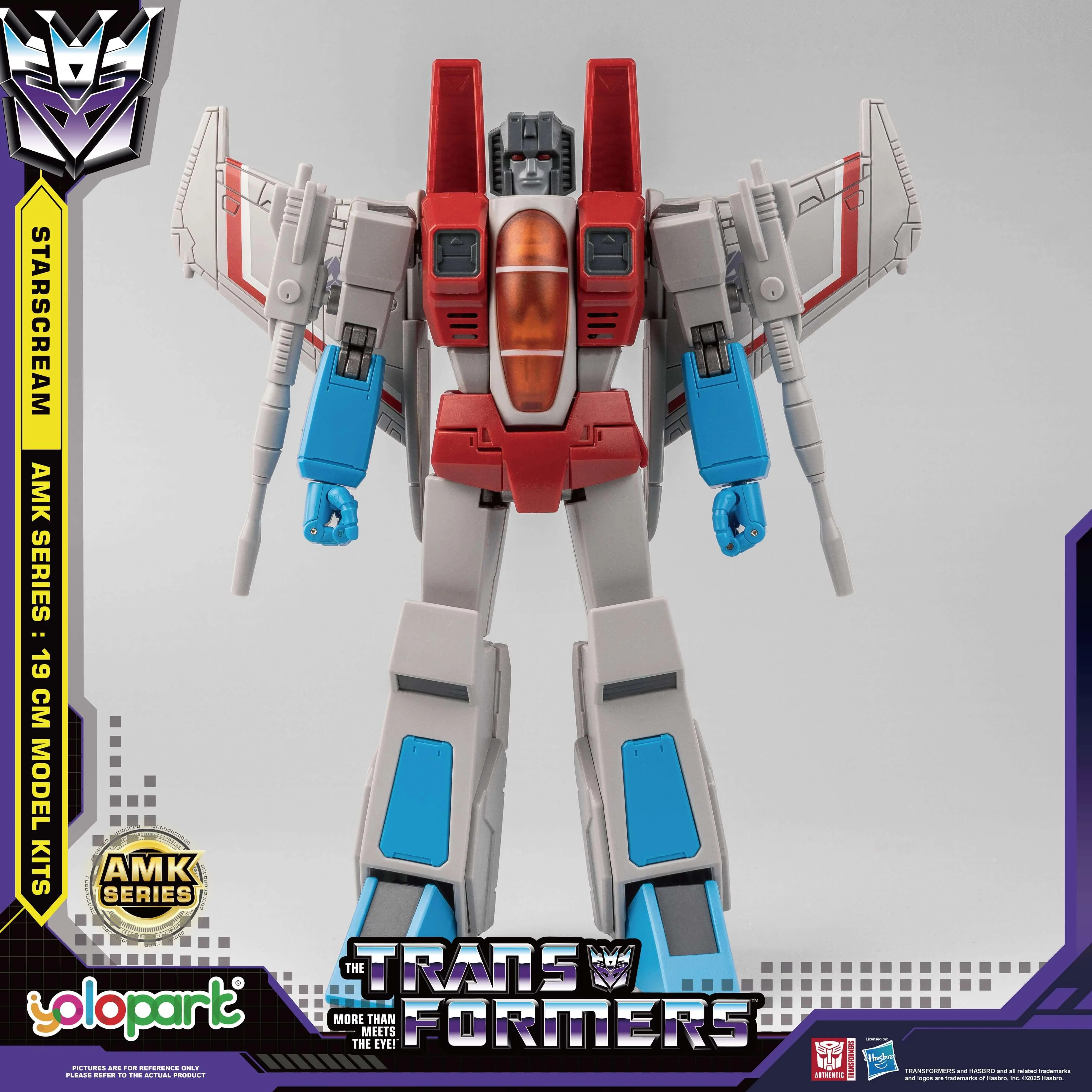 Transformers: Generation 1 - 19cm Starscream Model Kit - AMK Series - Image 2