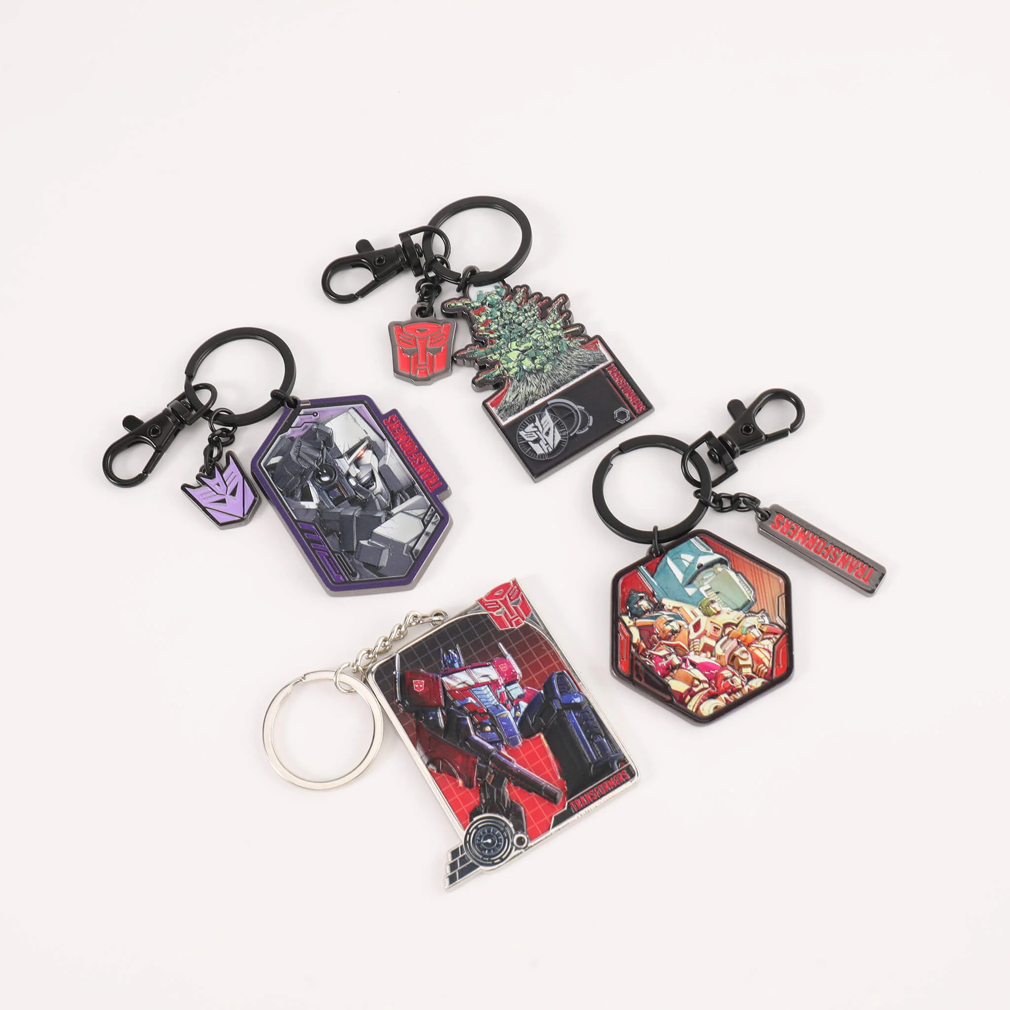 Transformers Metal Keychain - The Wreckers, Optimus Prime & Megatron - Image 12