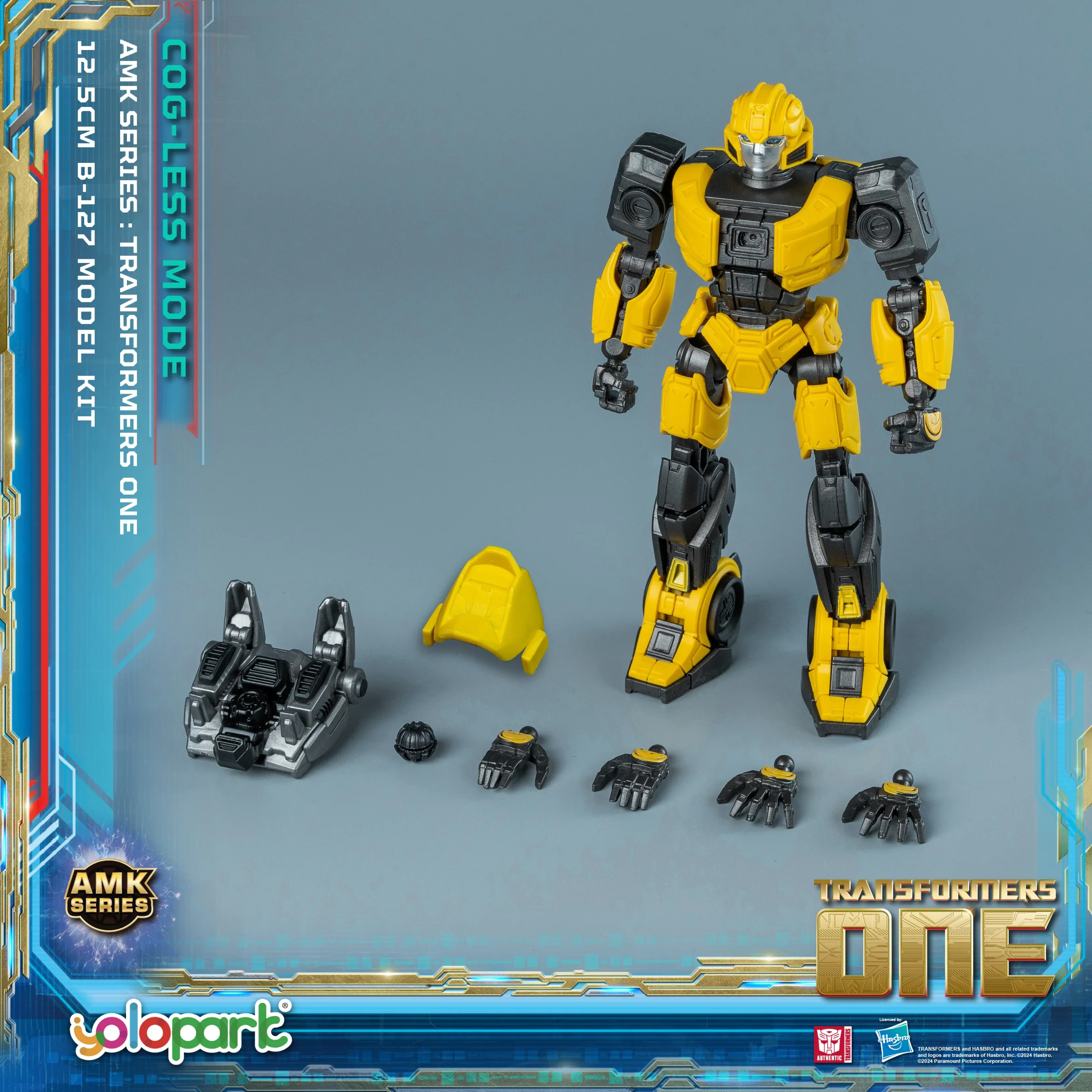 Transformers ONE - 12.5cm B-127 Cog-less Mode Pre-assembled Toy - AMK Series - Image 3