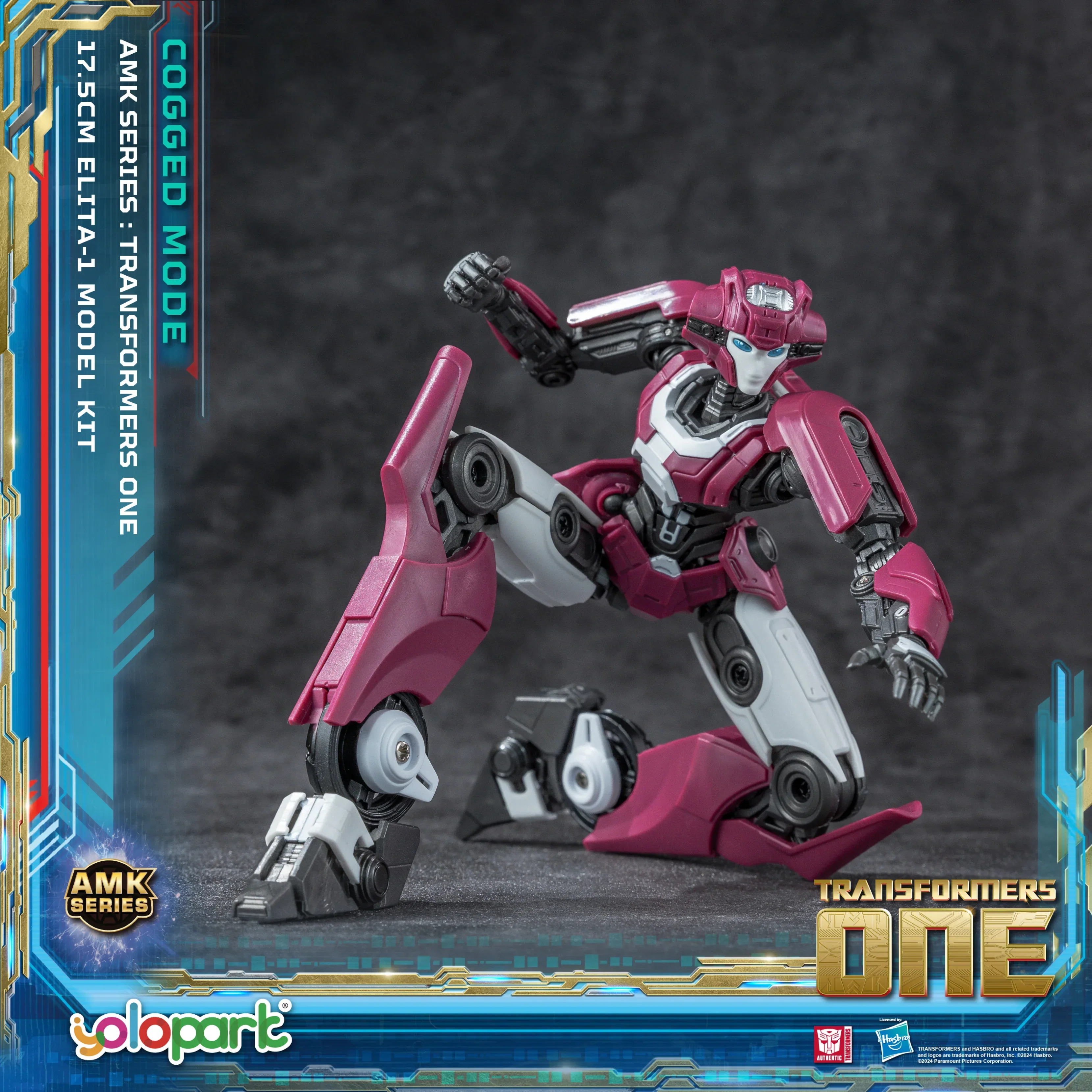 Transformers ONE - 17.5cm Elita-1 Cogged Mode Model Kit - AMK Series - Image 10