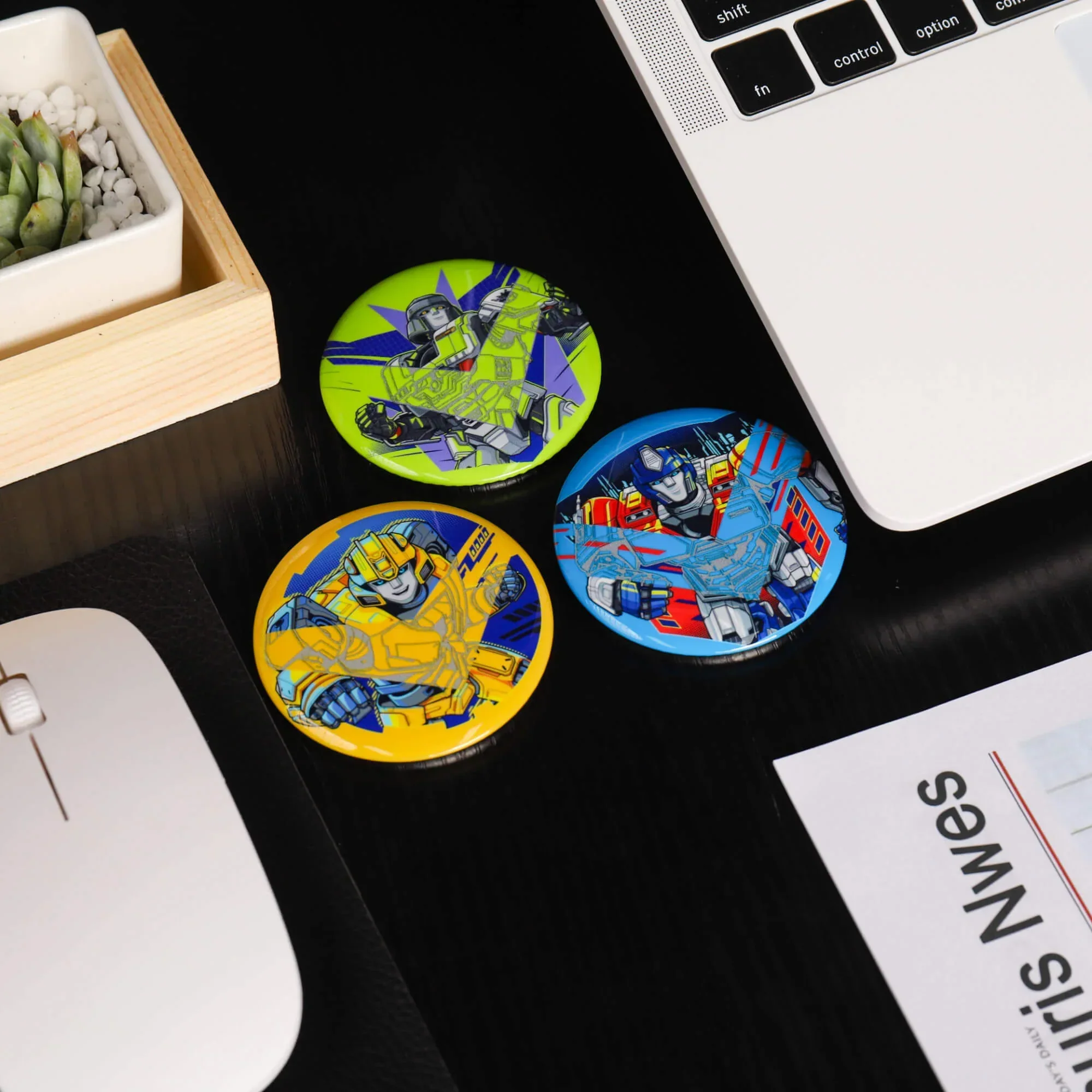 Transformers ONE Reflective Pinback Button Set - Image 19