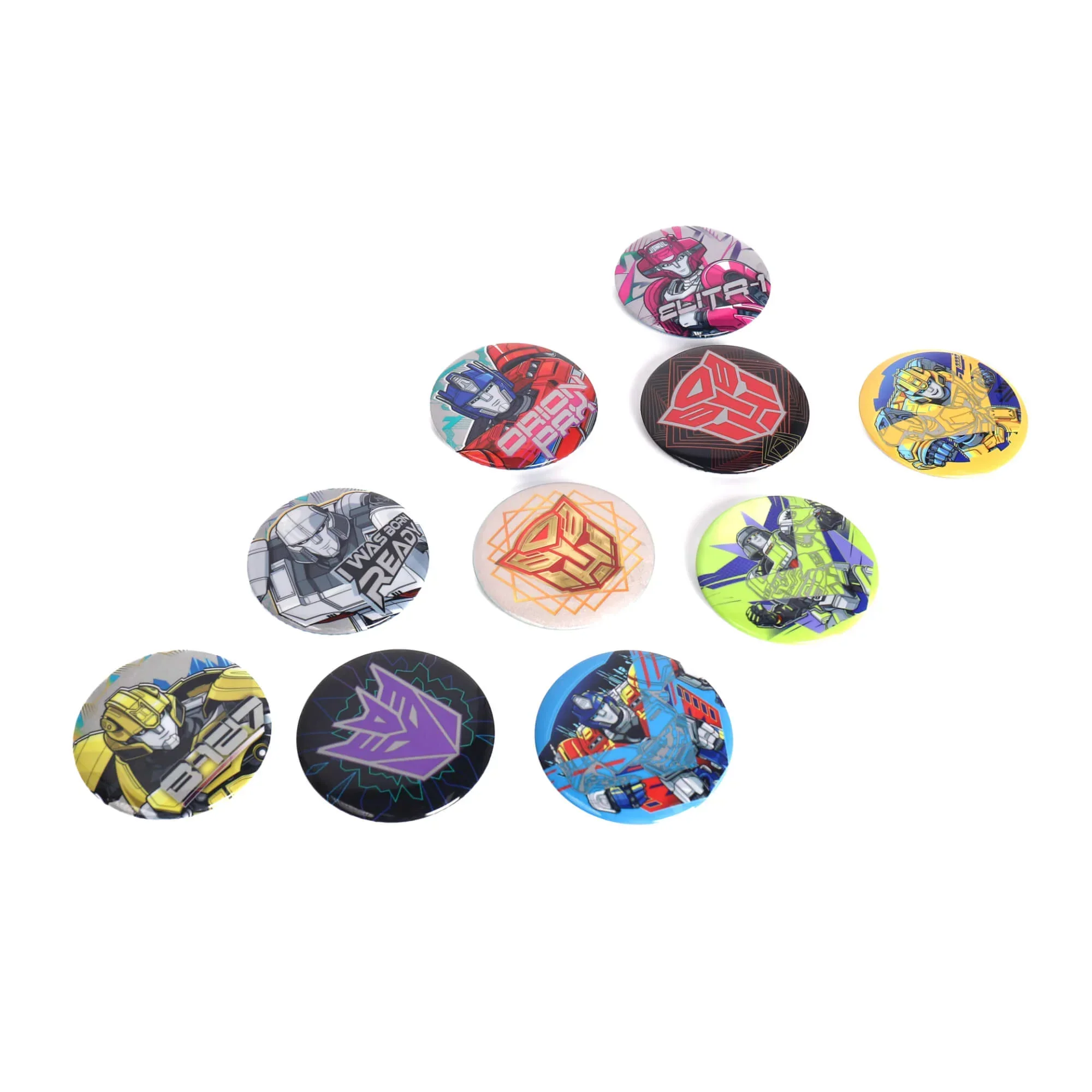 Transformers ONE Reflective Pinback Button Set - Image 4