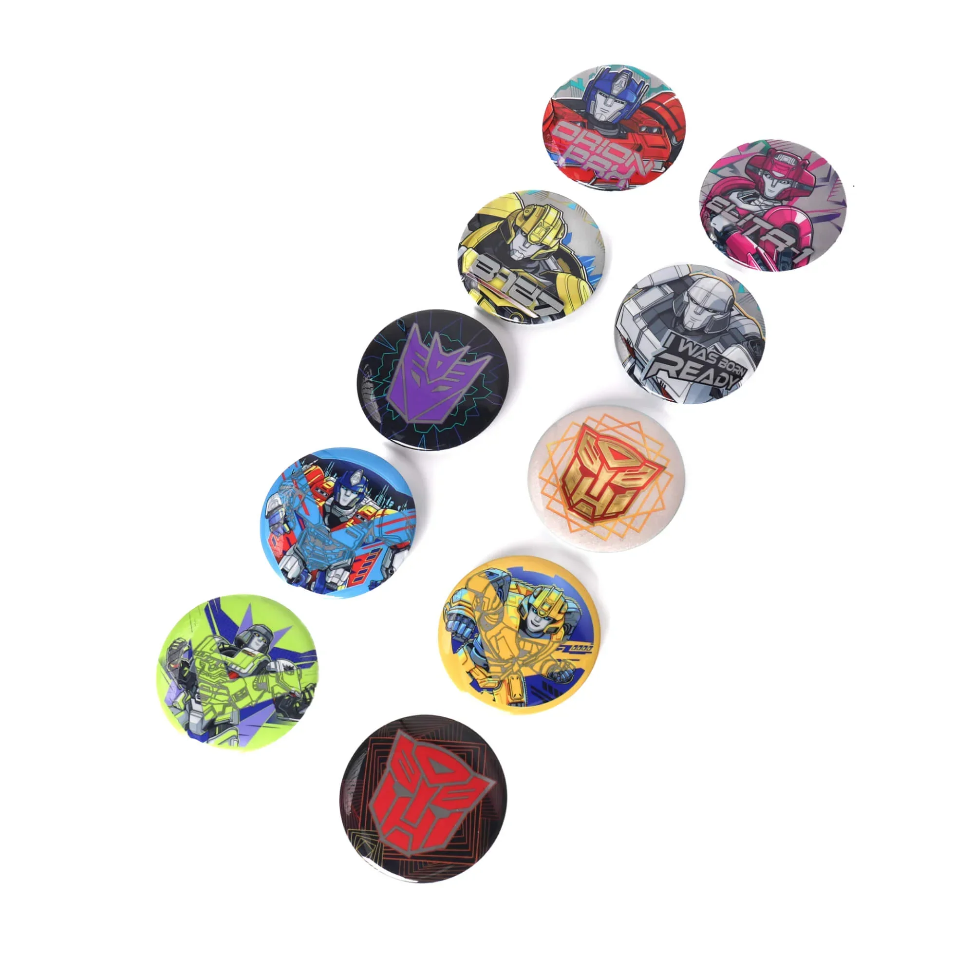 Transformers ONE Reflective Pinback Button Set - Image 6