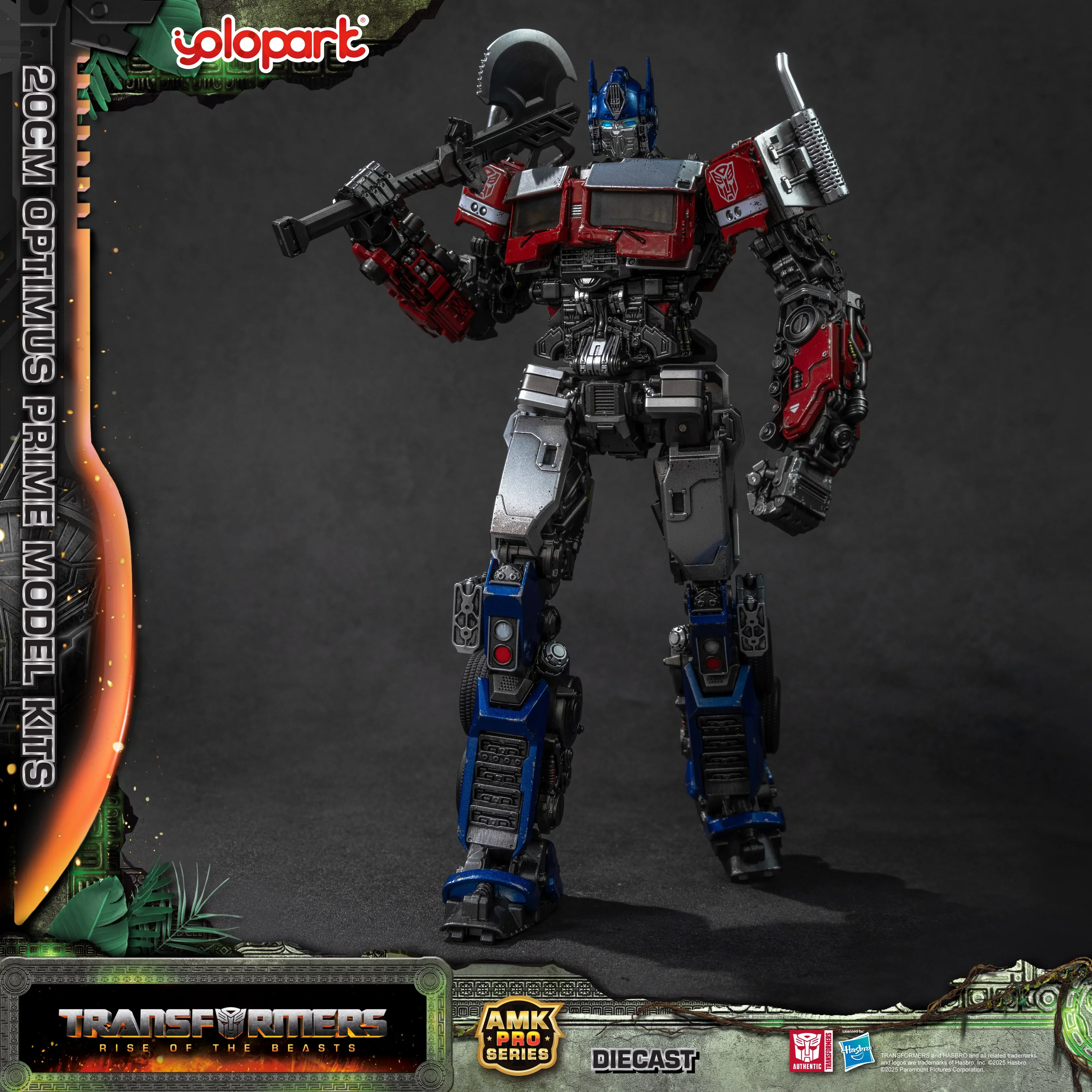 Transformers: Rise of the Beasts - 20cm Optimus Prime Model Kit - AMK PRO Series - Image 33